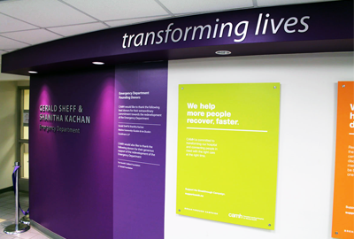 Gerald Sheff & Shanitha Kachan Emergency Department