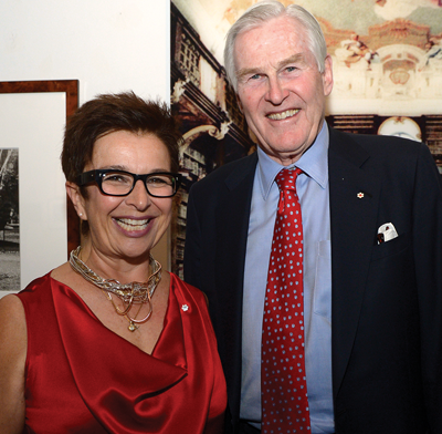 Dr. Catherine Zahn and The Honourable Michael Wilson