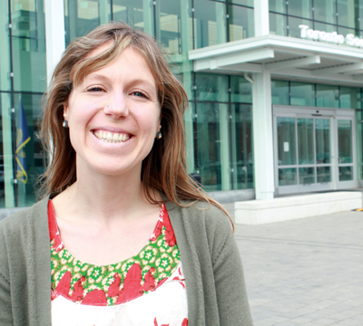 Stephanie Gloyn, CAMH’s Regional Implementation Coordinator of the Toronto Collaborative