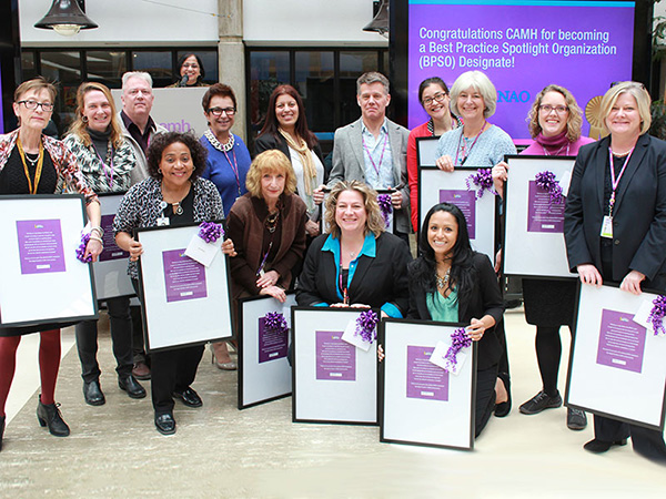 CAMH is designated a Best Practice Spotlight Organization by the Registered Nurses Association of Ontario