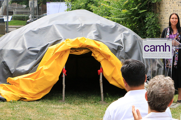 CAMH sweat lodge