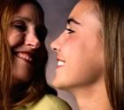 Mother and teen daughter