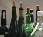 Group of empty bottles