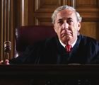 Judge banging gavel