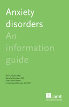 Anxiety disorders: An information guide