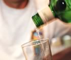 pouring a drink