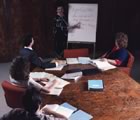 Counselling session in a corporate setting