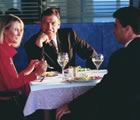 Dinner meeting with wine