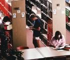Library stacks