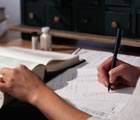 Making notes about drugs
