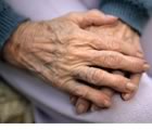 Older woman's hands