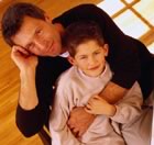 Father and young son