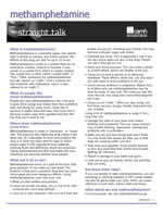 Straight Talk - Methamphetamine