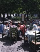 Outdoor cafe