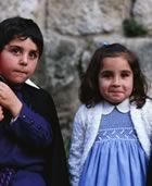 Young boy and girl