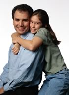 Father and daughter