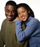Happy young couple