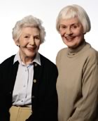 Two older women