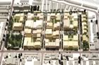 Queen Street aerial view model 